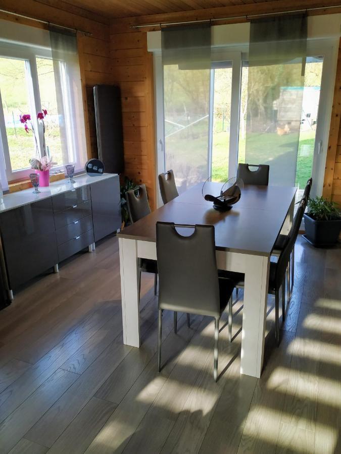 Insolite Maison Bois, Wifi, Streaming Au Coeur De L'Argonne Et Des Batailles De Verdun Chaudefontaine  Eksteriør bilde